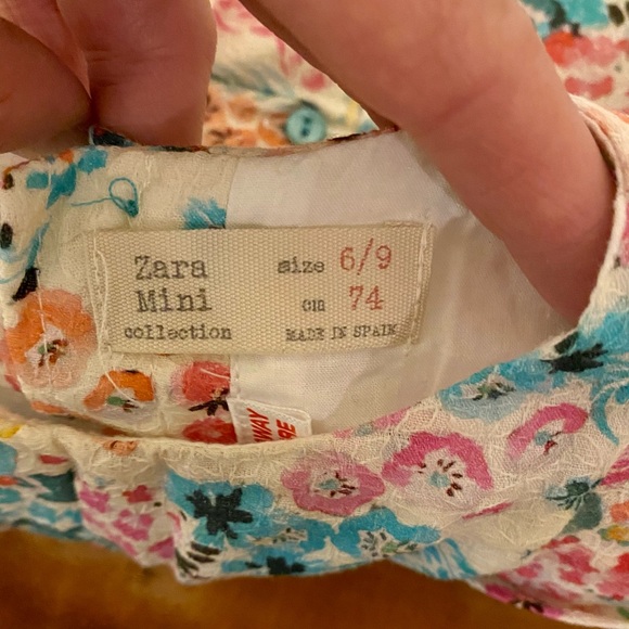 Zara mini floral dress - Picture 4 of 4
